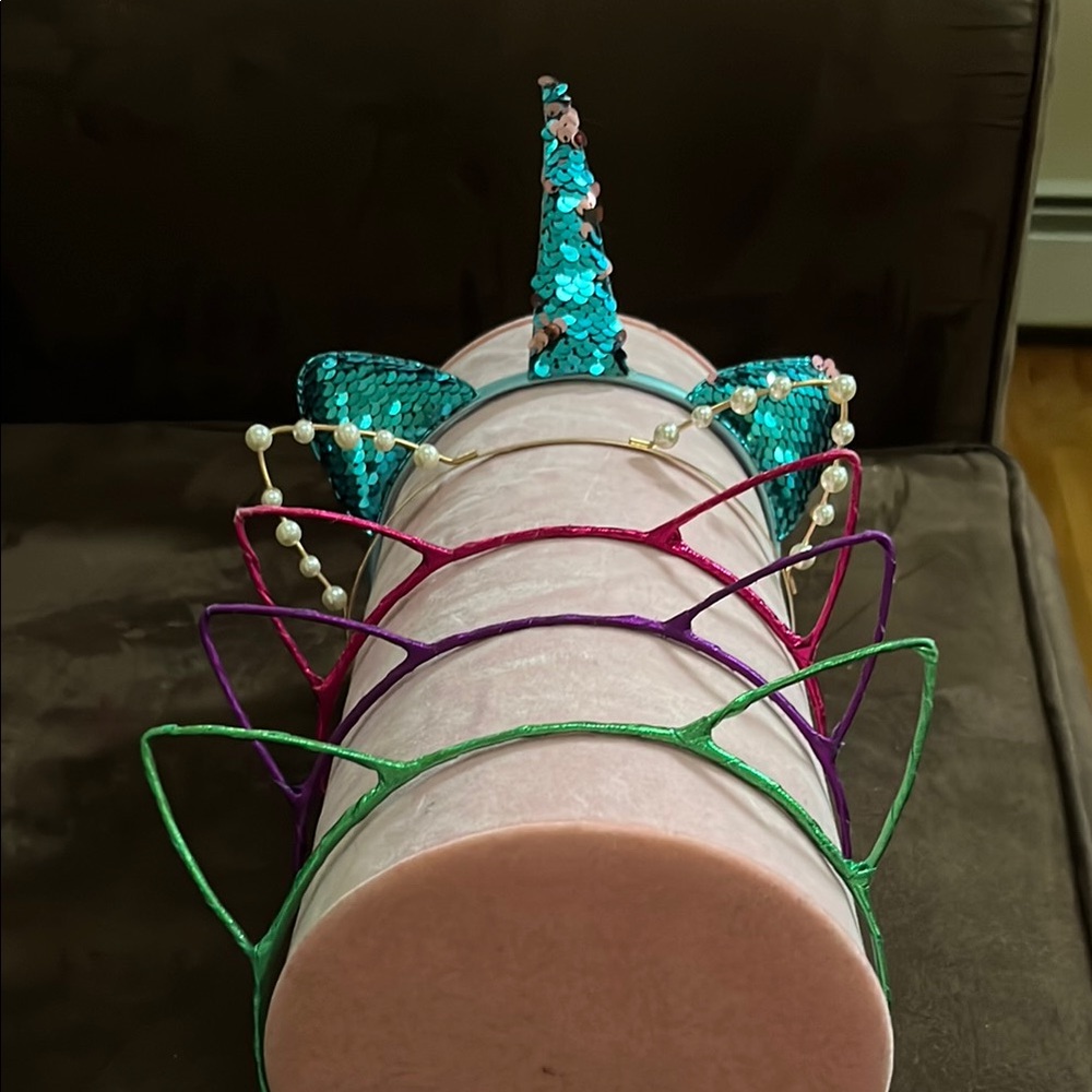 Colorful Cat Ear Headbands